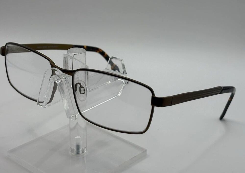 BMEC Big Moment Eyeglass Frames Multicolor Metal 57-16-145 Spring Hinge